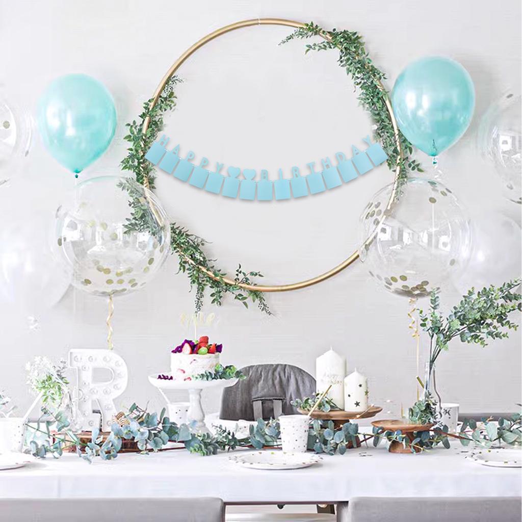 Happy Birthday Banner Birthday Decorations Happy Birthday Sign Happy Birthday Decorations For Birthday Party
