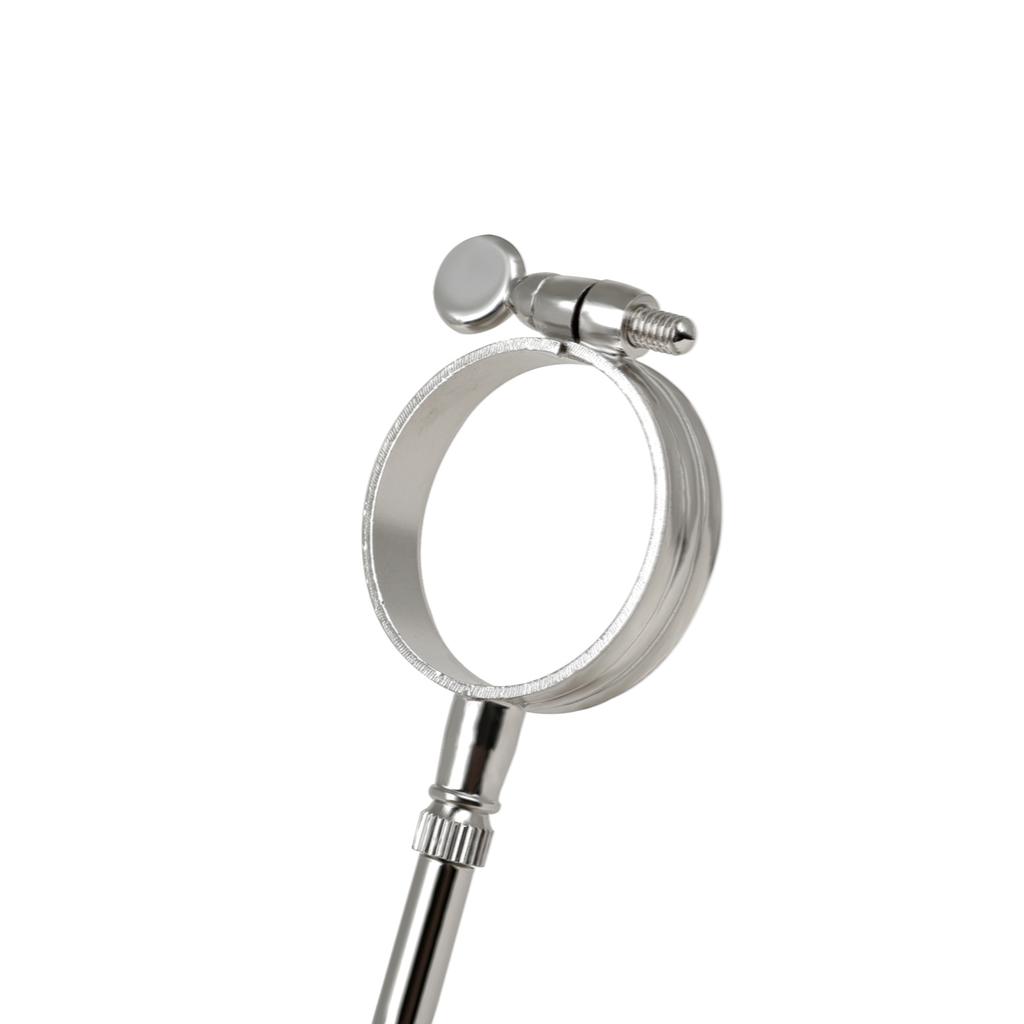 Trumpet Marching Lyre Portable Music Stand Music Sheet Clip Iron Clamp On Holder with Rubber Pad