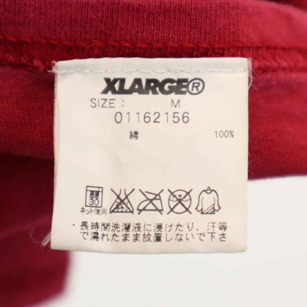 XLARGE Short sleeve T-shirt M Red Men's Used