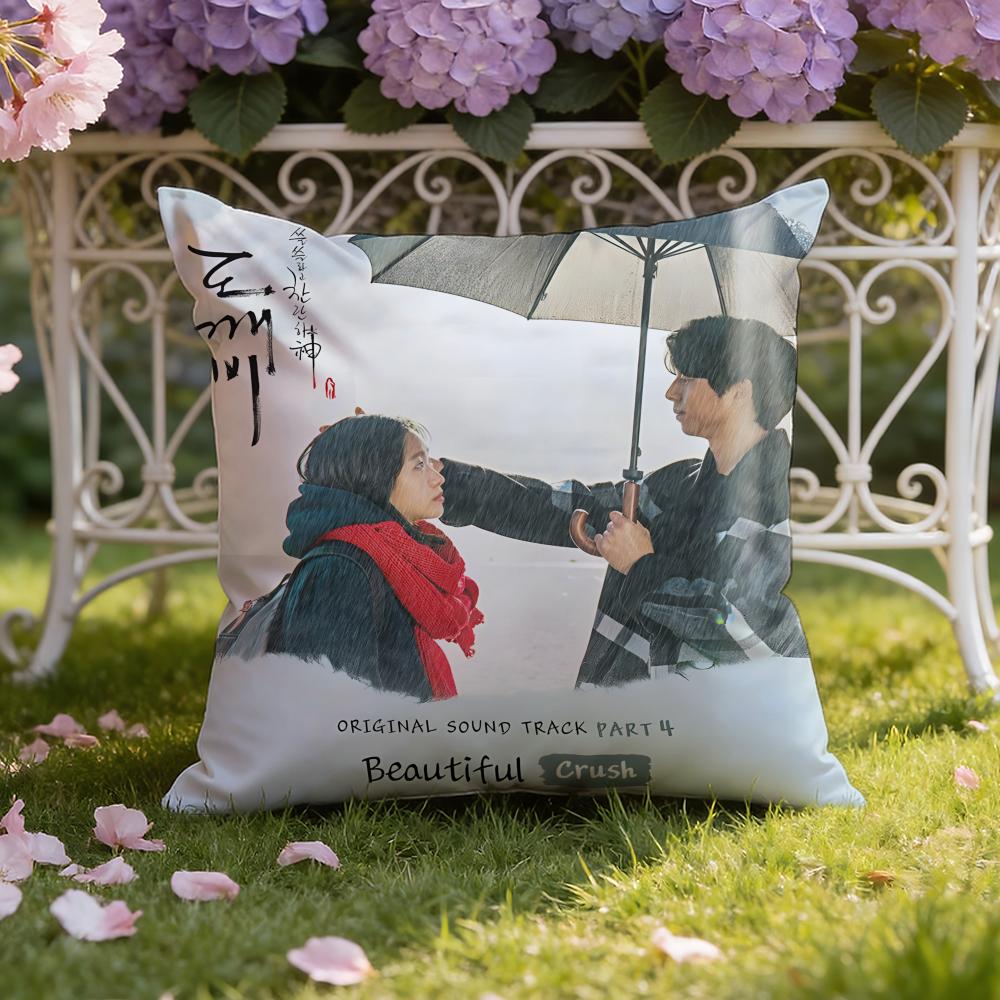 Korean drama G-Goblin  Cushion Cover Home & Car Dual-Scene Pillow Cover: Reversible for Premium Comfort