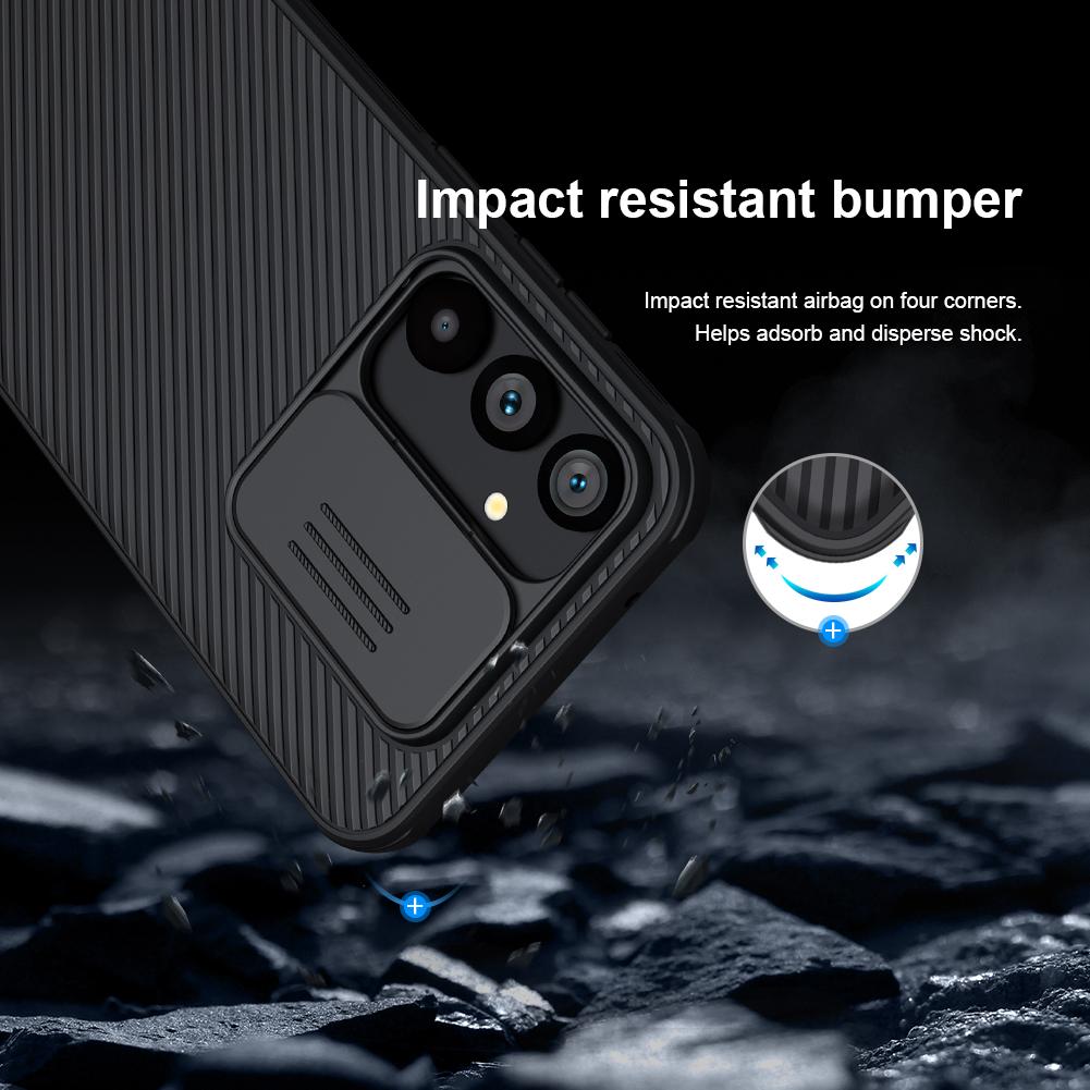 Per Samsung Galaxy S21 Ultra / S21 Plus / S21 FE / S21 Custodia Nillkin CamShield Copri Obiettivo Fotocamera Scorrevole per Custodia Samsung S21 Ultra