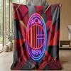 AC Milan Theme blanket Soft Flannel Blanket Plush Throw Blanket Cozy Sofa Bed Blanket for Home Decor