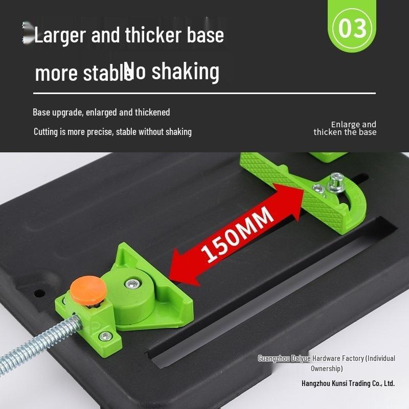Universal Lever-Type Angle Grinder Stand & Polishing Table - Compact Cutting Machine Holder