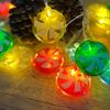 Festive LED Candy String Lights: Christmas & Halloween Decor