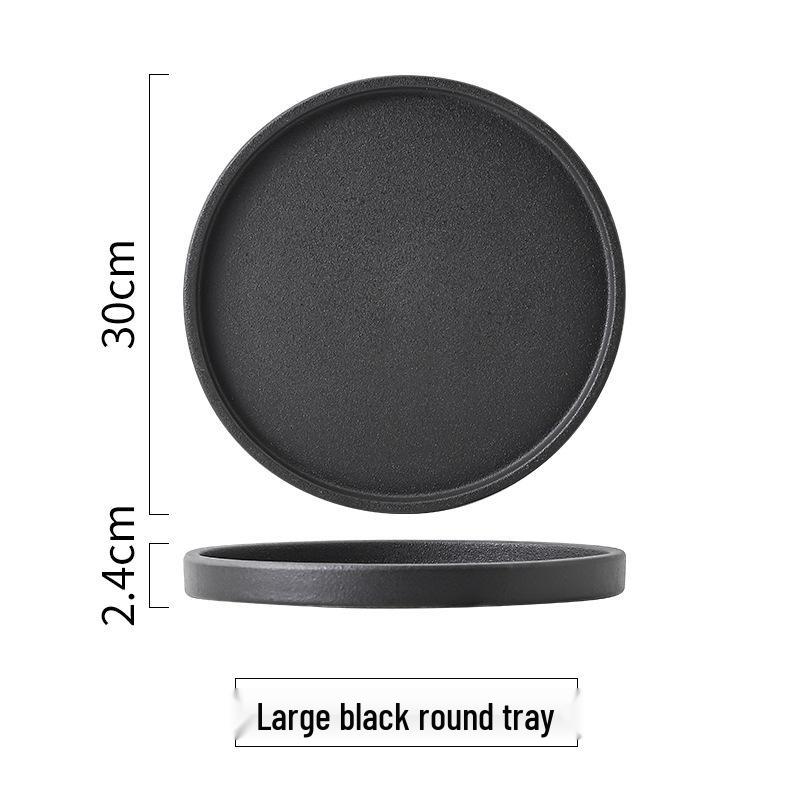 Nordic Ceramic Towel & Washbasin Storage Tray for Bathroom & Hotel Decor