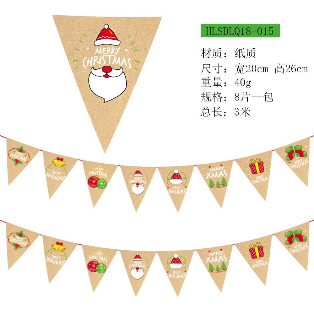 Christmas Banner Christmas Tree Ornaments Merry Christmas Decoration For Home Santa Claus Pendant Xmas Gifts New Year 2025 Gift