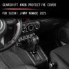 Car Interior Accessories Gear Shift Cover PU Leather Shift Knob Protection Cover For Jimny Nomade 2025