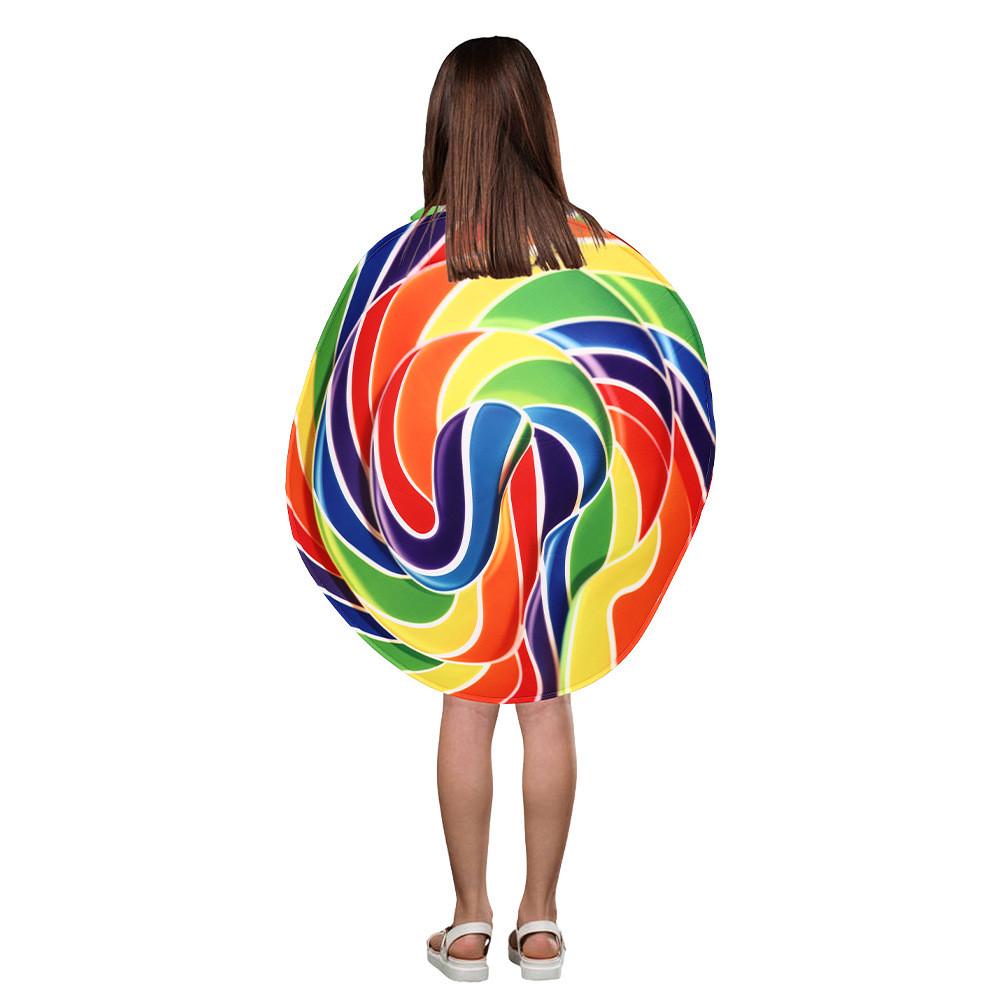 Lollipop Kid Halloween Polyester Costume Family Matching Set Group Party Cosplay