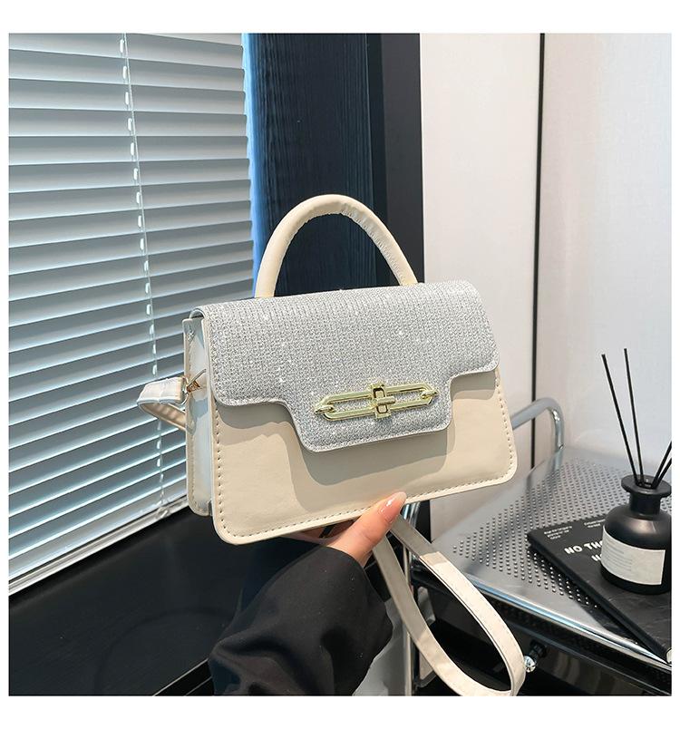 Tasche Damen 2025 Frühling und Sommer neue Mode einzelne Schulter Umhängetasche kleine quadratische Tasche ist dieses Jahr beliebt, hochwertige Damentasche Temperament