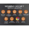 ANDELI Auto Darkening Welding Helmet with Large Viewing True Color Welding Mask 6 Arc Sensor 1/1/1/2 for Welding Cut Grind Area