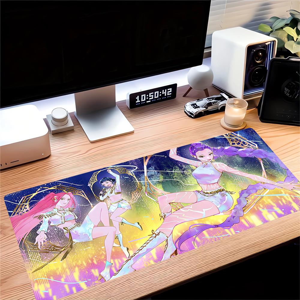 Fantasy Dance Stars Large Gaming Mouse Pad Nonslip Rubber Base Waterproof Desk Mat For Office Pc Laptop