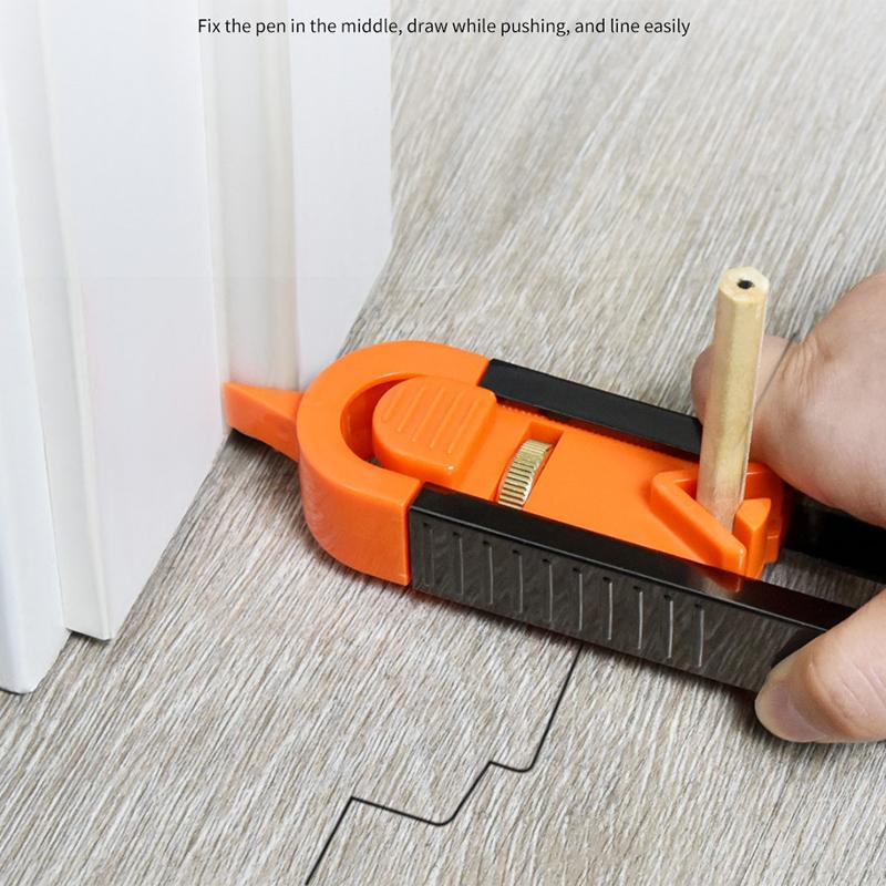 Indicator de contur neregulat Riglă de marcare a conturului Instrument de demontare Instrument de demontare Instrument de măsurare pentru prelucrarea lemnului de blocare reglabil