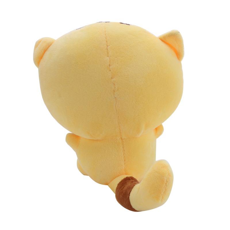 Niedliche Cartoon Plüschtiere Großes Gesicht Katze Puppe Reisbällchen Katze Liebliches Geschenk