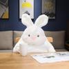 Big Lazy Rabbit Plush Dolls Soft Cute White Bunny Animal Toy Baby Sleep Pillows Kawaii Cushion Decor for Kids Girl Birthday Gift
