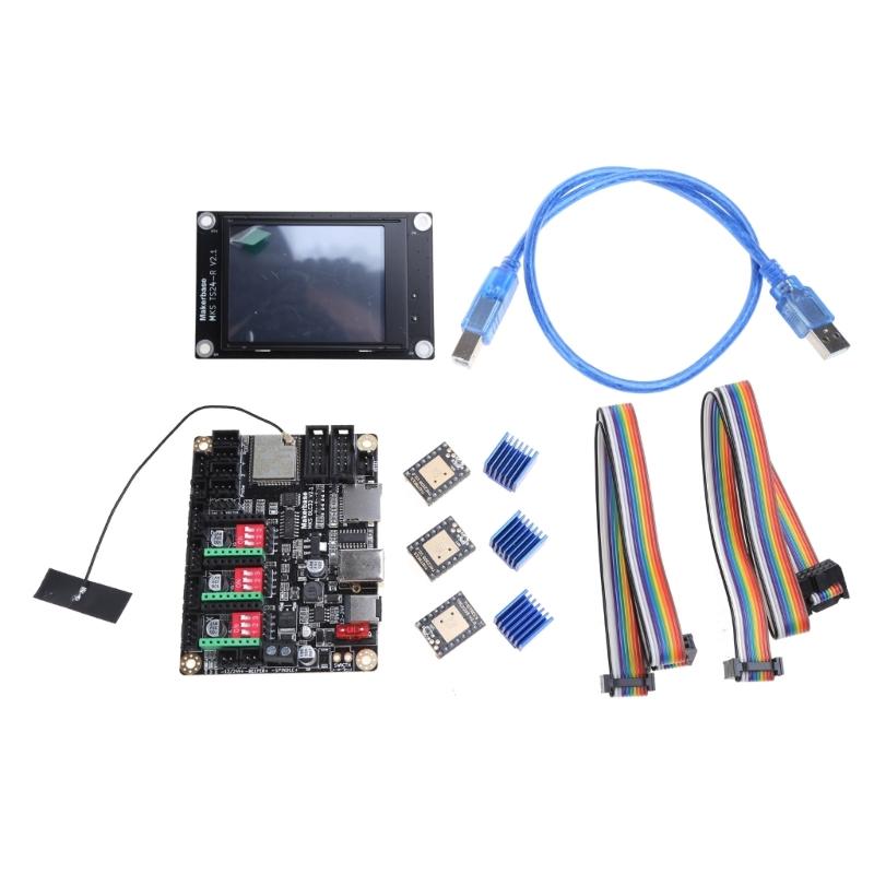 

Материнська плата 3D-принтера MKS DLC32 V2.1 Офлайн-контроль 32-розрядний ESP32 Wi-Fi - Гравірувальний верстат Комплект контролера CNC3018