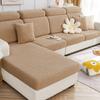 Stretch Sofa Seat Cushion Covers Velvet Jacquard Furniture Protector Couch Slipcover 3 Seater For Cats Dogs Non Slip
