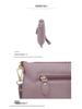 Women's Genuine Leather Crossbody Clutch - Small Top Layer Cowhide Phone Bag