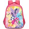 Little My Fashionable Pony Backpack For Young Girls Sweet And Fresh Style