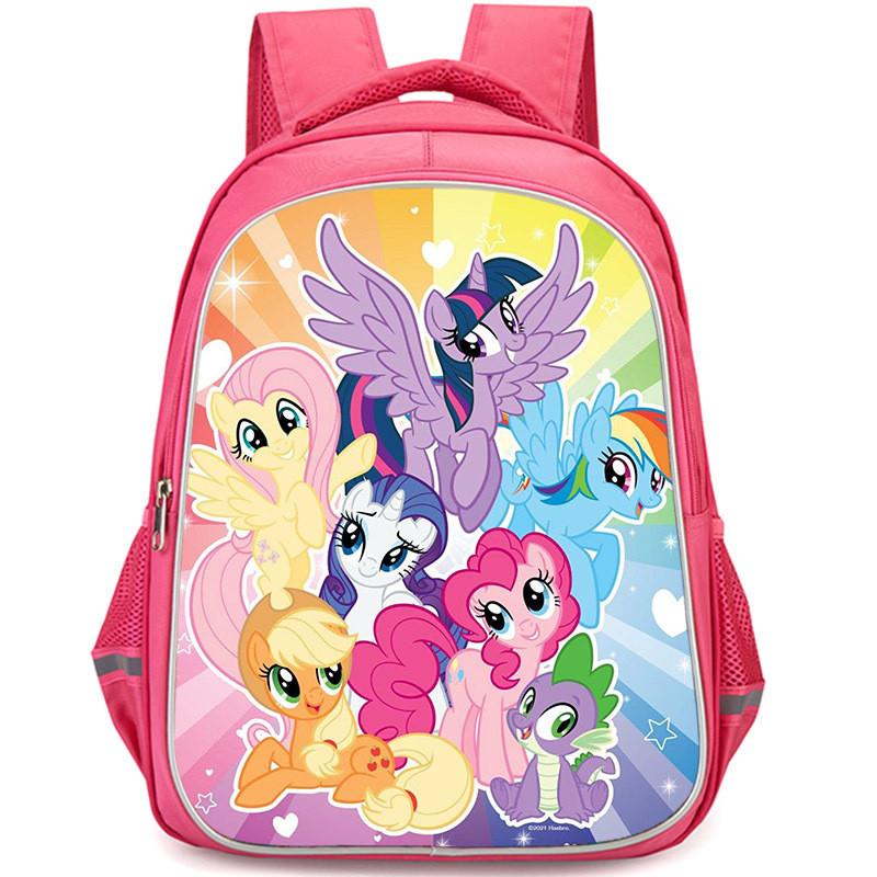Little My Fashionable Pony Backpack For Young Girls Sweet And Fresh Style