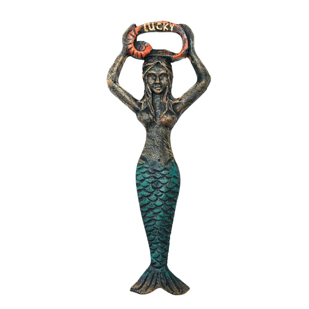 

Wall Mounted Bottle Opener Retro Metal Iron Art Wall Decoration Living Room Bar Restaurant Holiday Party Bottle Opener