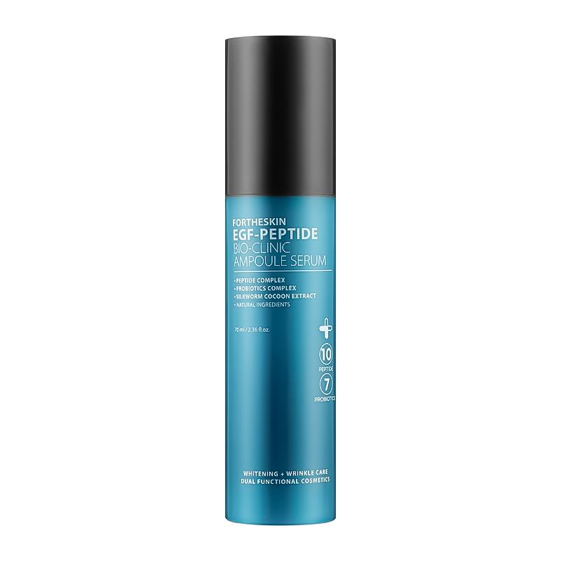 

Anti-aging facial serum EGF Peptide Bio Clinic Ampoule Serum Fortheskin 70 ml