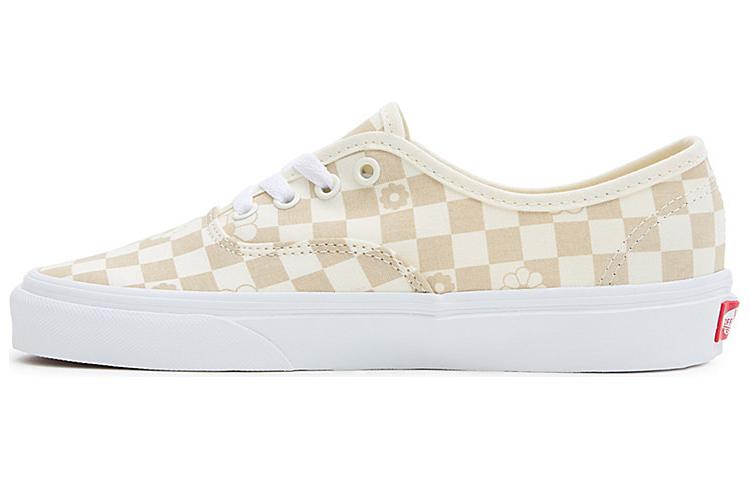 Vans Floral Check Authentic  Beige White  VN000BW5FS8 34.5