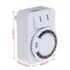 AC 110V-120V 220V 12 Hour Mechanical Wall Plug Switch Timer Socket Home Appliances Control3