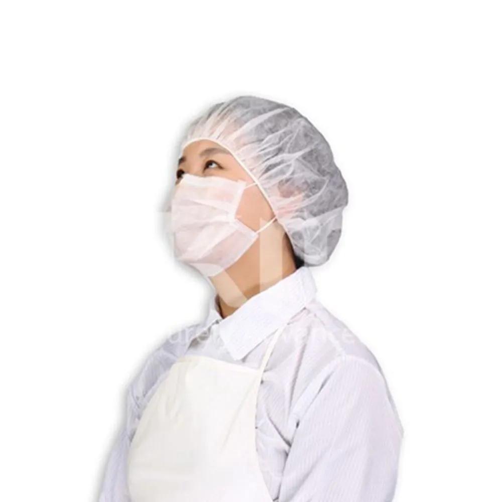 Disposable Non-woven Sanitary Caps 100P Disposable Sanitary Caps Disposable Non-woven Caps