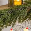 270cm Christmas Garlands Artificial Pine Greenery Garland Waterproof Xmas Decorations For Indoor Wedding Party Supplies