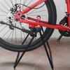 Bike Stand High Durability 360 Degree Rotating Aluminum Alloy Mountain Road Bike Triangle Vertical Foldable Stand Bike Supplies