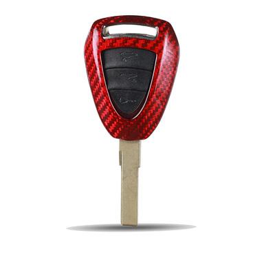 Car Key Case Cover Shell For Porsche Panamera Cayenne Macan 911 Boxster Cayman 986 987 718 Car Accessories Carbon Fiber