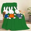 Kawaii M-Miffy Blanket Soft Throw Blanket for Home Bedroom Bed Sofa Picnic Travel Office Rest Cover Blanket Gift