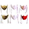 Retro ABS Masquerade Masks Cosplay Costume Mask Face Cover Women Men