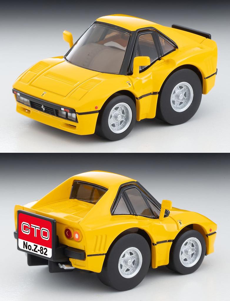 Tomytec Choro-Q zero Z-82c Ferrari GTO Žlutý Hotový výrobek