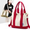 New Casual Versatile Tote Bag for Women, Large Capacity Hand-held Canvas Bag, Crossbody Shoulder Bag, Large Bag for Women