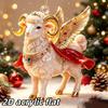 1Pcs Sheep Shaped Flat Acrylic Car Rearview Mirror Hanger Aesthetic Pendant for Auto Interior Home Shelf Decor