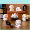Cute Miniature Sheep Figurines Six Unique Styles For Playful Garden And Desk Decor