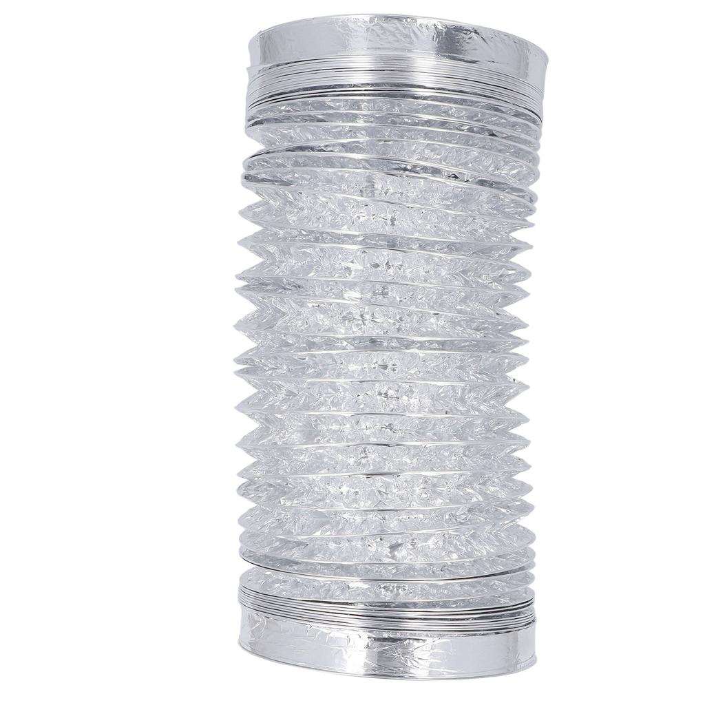 Air Aluminum Foil Duct 7 Inch Diameter 6.56ft Length Thickened PVC Dryer Vent Hose