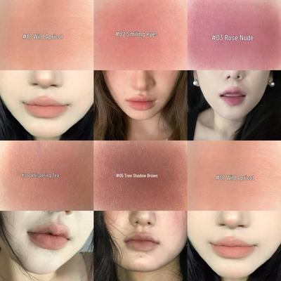 KAKE Mousse Velvet Matte Lipstick - Light Mist, Desirable Low Saturation, Long-lasting Natural Look, Whitening.