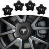 4 piezas 180 mm Tapa Central de Rueda de Coche Insignia Tapacubos Automáticos Accesorios Para Tesla Modelo 3 Modelo S X Modelo Y Roadster SpaceX Cybertruck