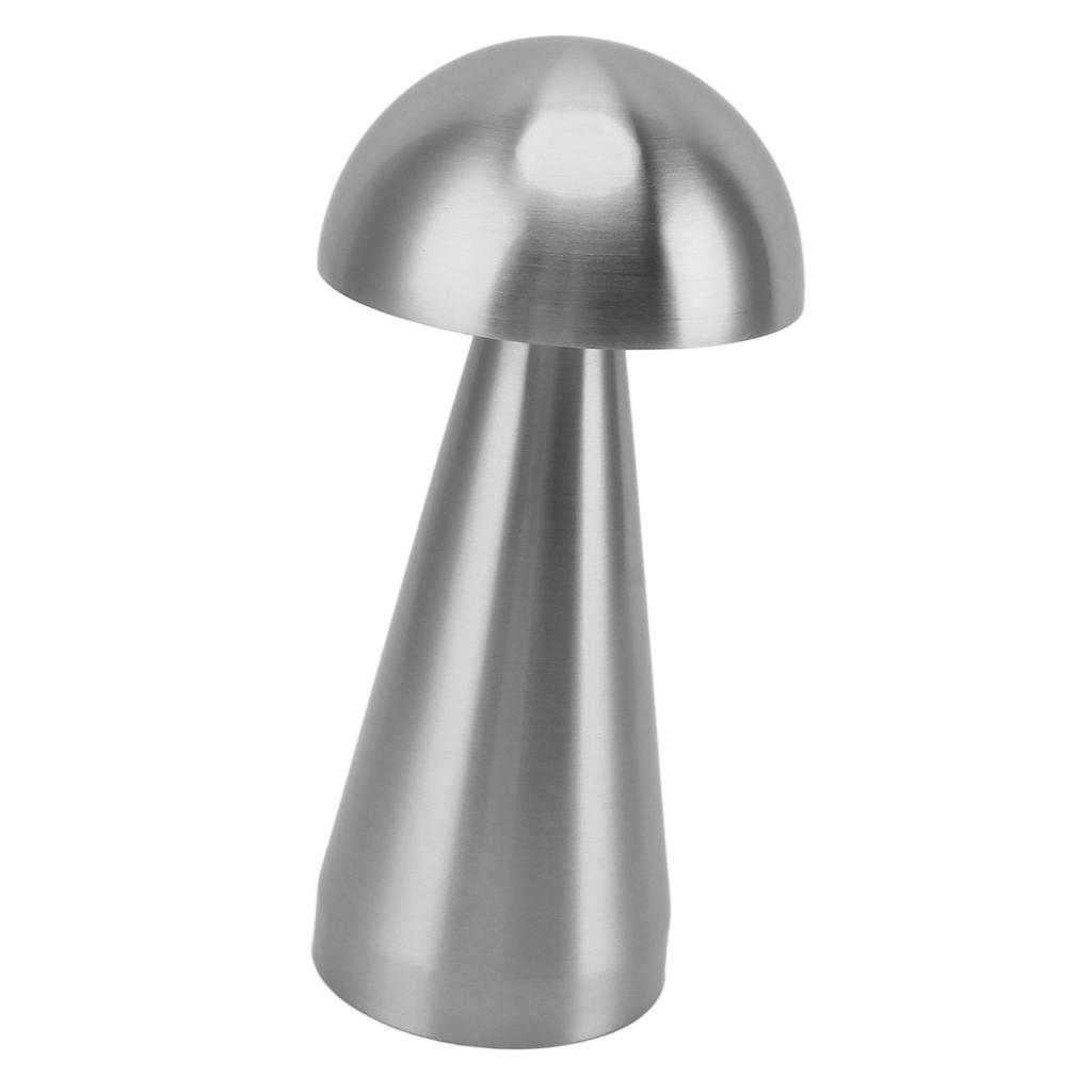 Mushroom Shape Table Lamp 3 Color Temperature LED Dimmable Cordless USB Rechargeable Modern Bedside