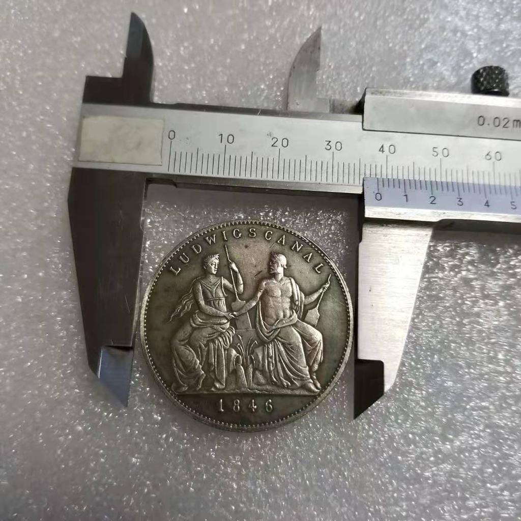 1846 Deutsche Gedenkmünzen zum Sammeln und Andenken aus Silber