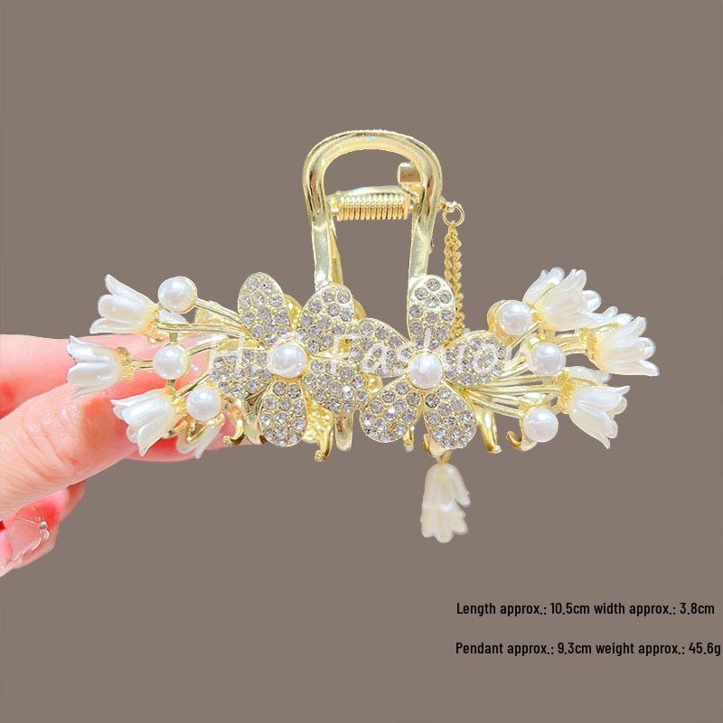 Liljekonvalj Veteax Hårnål: Damers Ny Kinesisk Stil Tofs Klämma för Eleganta Uppsättningar.