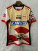 NRL Warriors Broncos Fiji Rabbit Jaguar Short Sleeve Rugby Jerseys Training Suit