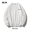 GLM Men's Casual Round Neck Pullover Sweatshirt