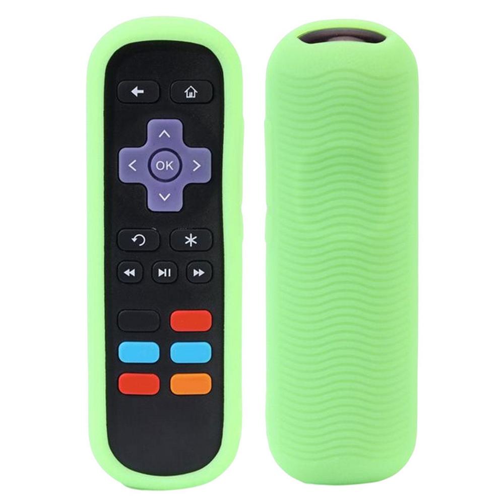 Remote Protective Case For TCL Rokus TV Steaming Remote Stick 3600R Silicone Cover Shockproof Remote Controller Skin Sleeve