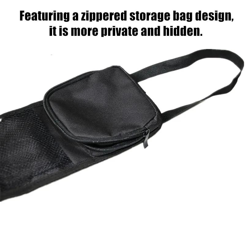 1 Piece Car Seat Back Hanging Bag Oxford Cloth Waterproof Thermal Pressure Resistant Handle Side Storage Bag Vehicle Compression