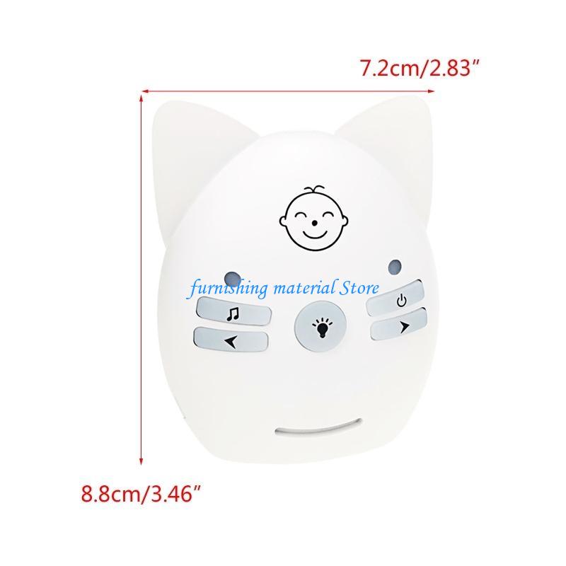 Y5GD Baby Monitor Digital Baby Monitor Two Way Talk Volume Control Secure & Private Connection EU Plug