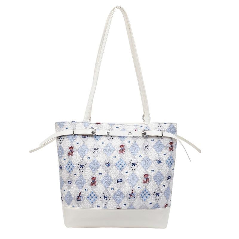 

Повседневная портативная сумка-тоут большой вместимости, женская новая универсальная модная сумка через плечо