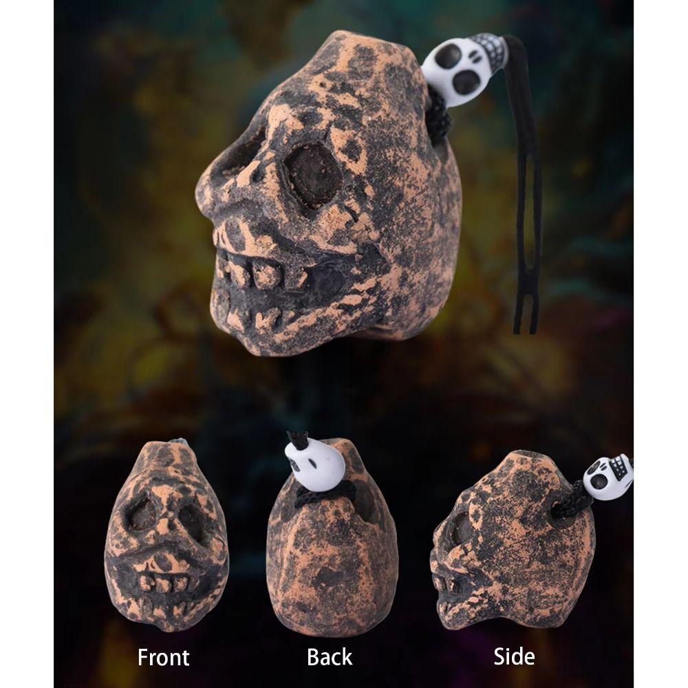 Decompress Roaring Whistle Scary Sounding Tao Di's Howling Cool Authentic Aztec Whistle Toy
